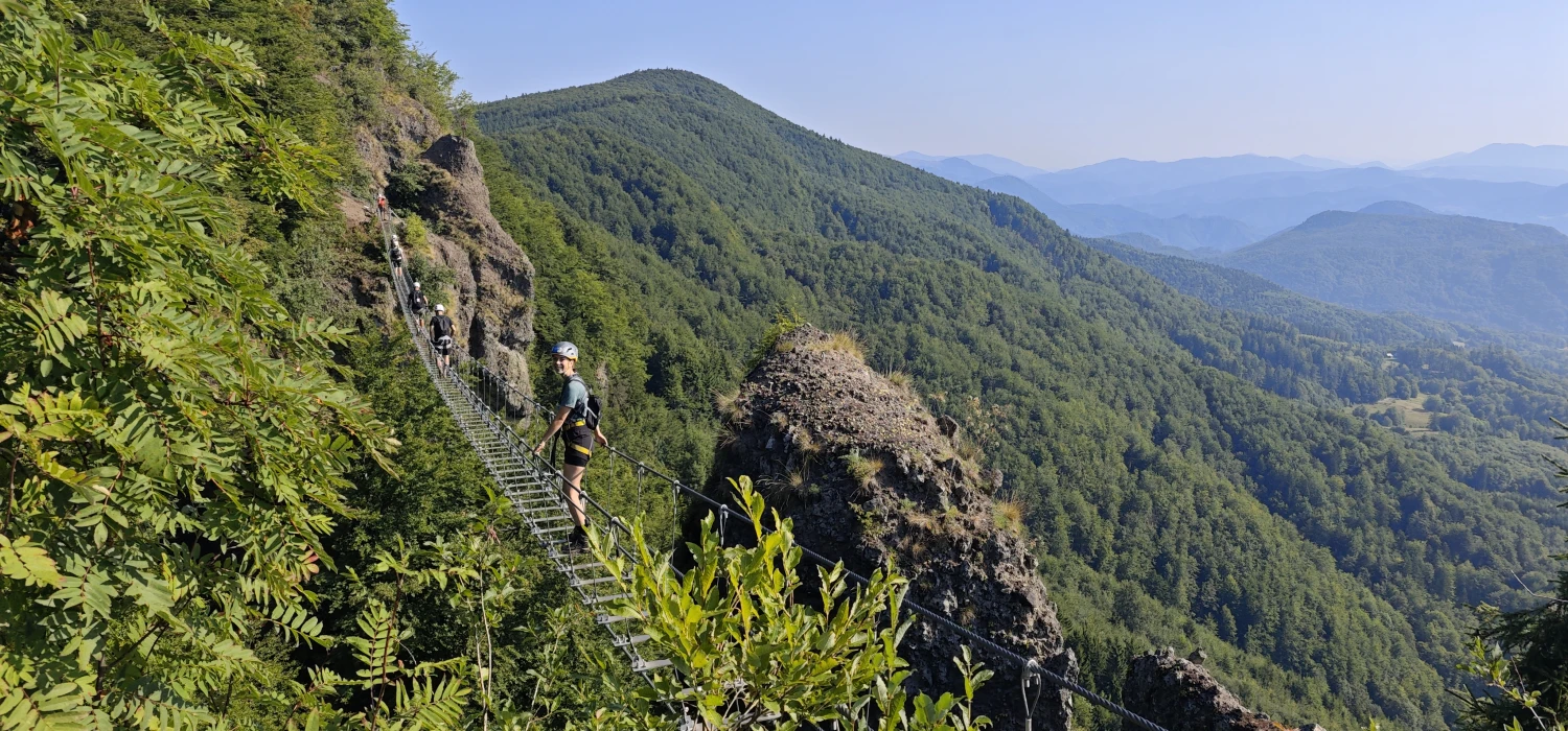 Kremnica - Skalka | Ferraty s inštruktorom